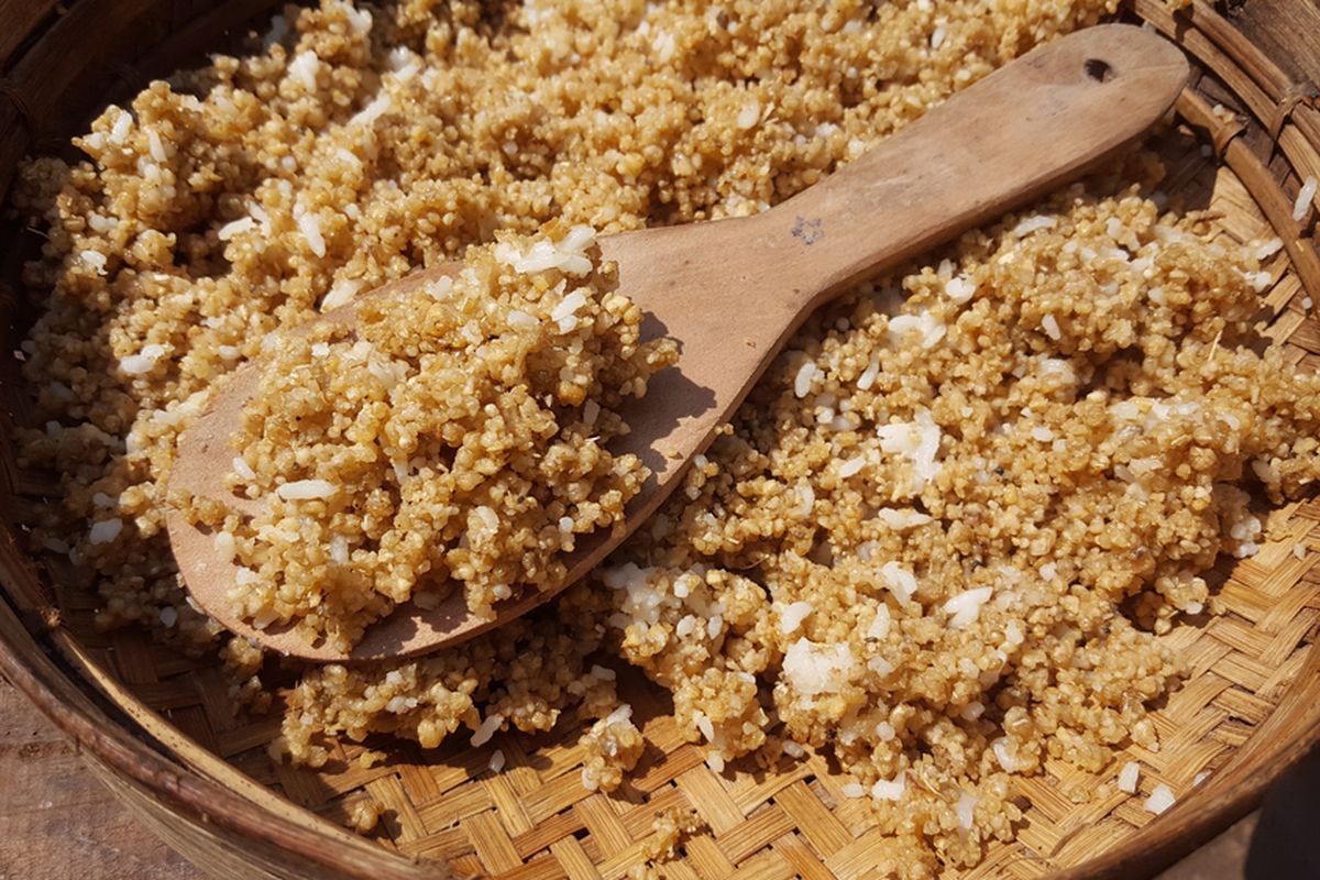 Tiwul instan super grade A